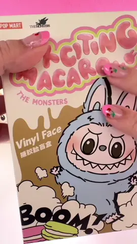 A post by @dottiestoys on TikTok caption: Unboxing Labubu Blind Box!! #labubu #labubuthemonsters #blindbox #labubuexcitingmacaron #labubuunboxing 