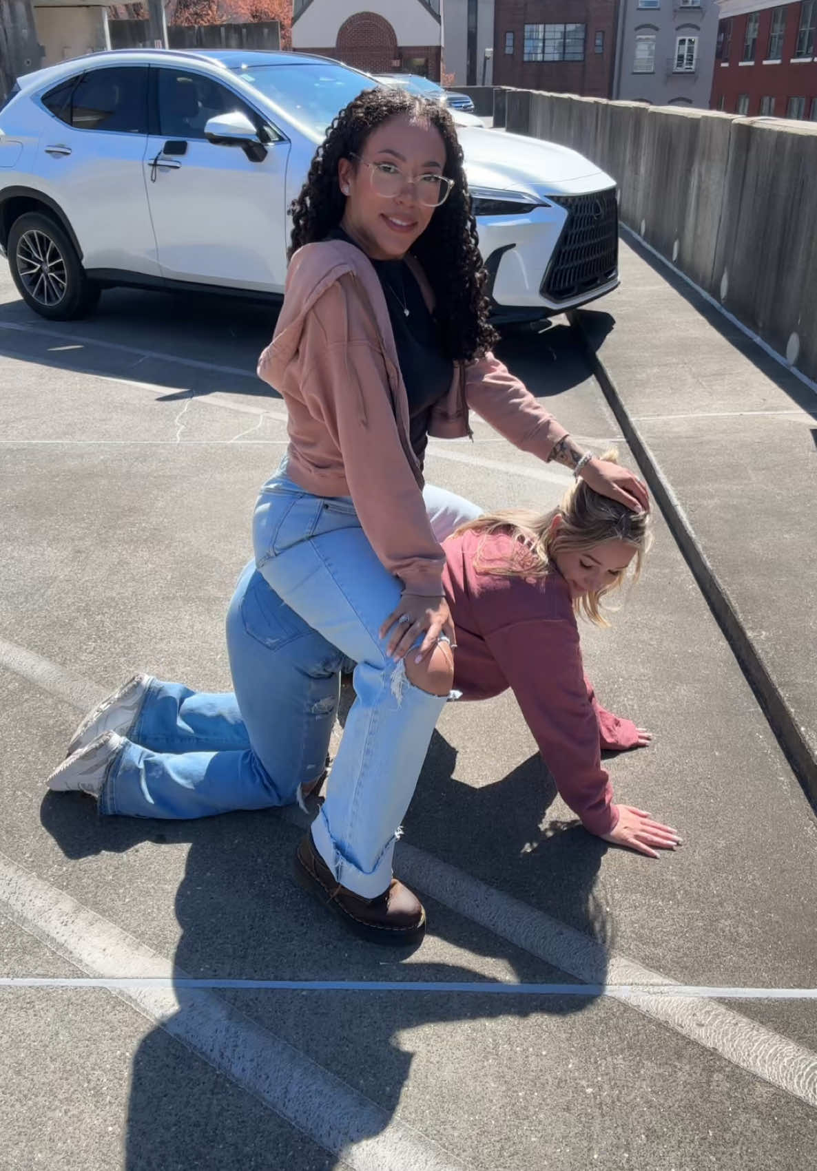 A post by @itslunarliv on TikTok caption: maybe 👉🏽👈🏽