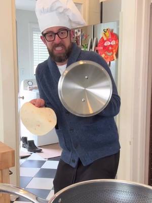 A post by @realadamrose on TikTok caption: me cooking vs. my wife #marriedlife #cooking #relatable 