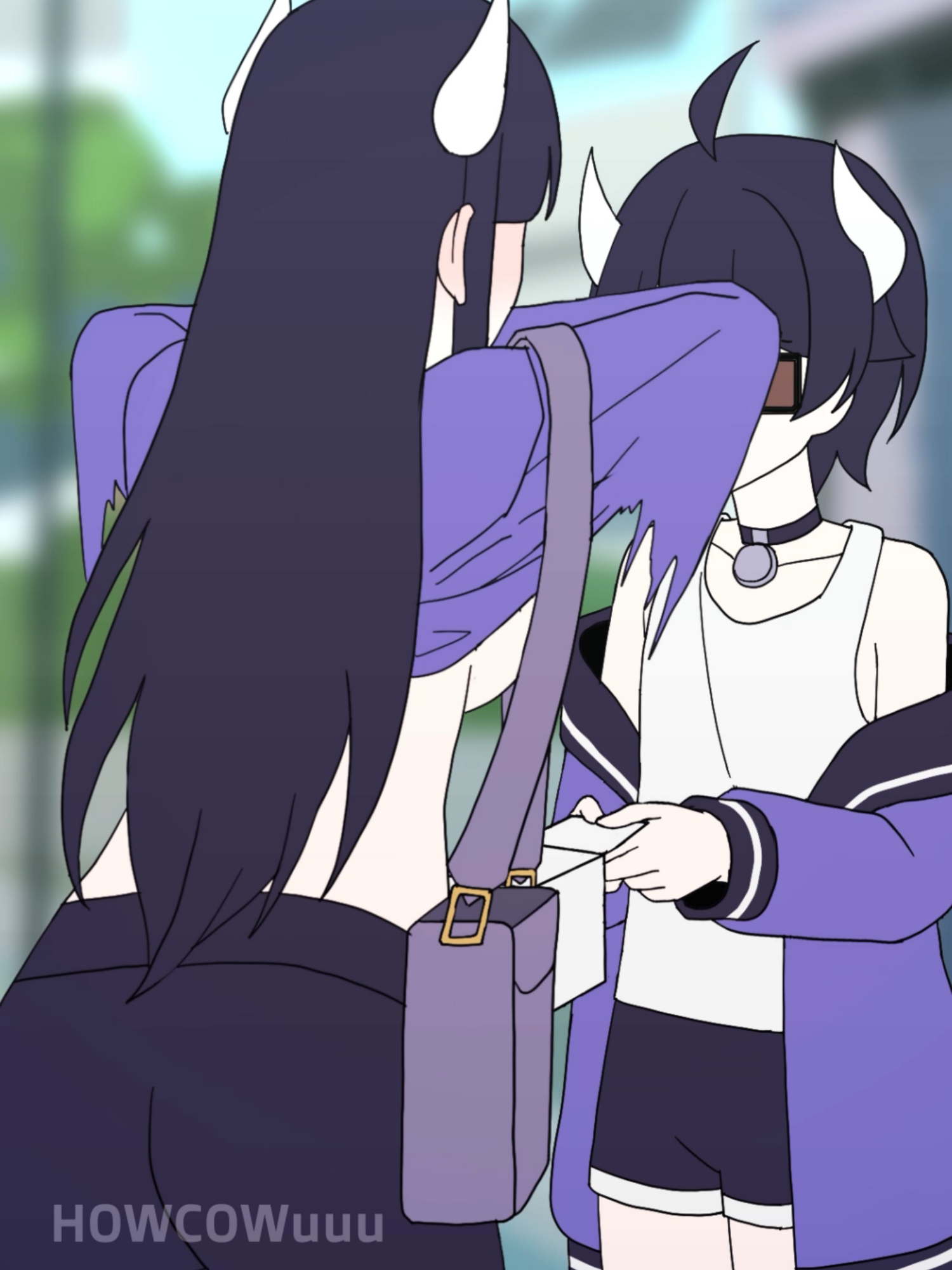 A post by @howcowuuu0 on TikTok caption: 자기야...그냥 장난이었어....#animation #meme