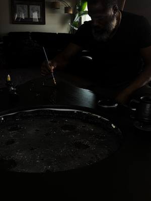 A post by @mauricerobinson on TikTok caption: GoodMorning World! #artoftheday #artwork #tagstagram #tagstagramers #artistsoninstagram #artist #tagsta_art #arte #arts #artgallery #artcollector #artsy #artlover #artistic #artista #artists #artlovers #artlife #artstagram  #blackart #blackartist #ebony #essence #artlover #artistsupport 