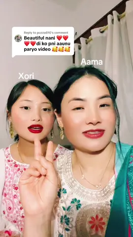 A post by @magarneemanu on TikTok caption: Replying to @puzza810 La aayo hai sis #fyp #foryoupage❤️❤️ 