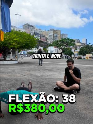 A post by @nextleveldj on TikTok caption: R$10,00 por cada Flexão de braço