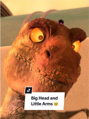 A post by @disneyanimation on TikTok caption: Say it with us: I have a big head ❗️and little arms 👉👈 Stream #MeettheRobinsons on #DisneyPlus 