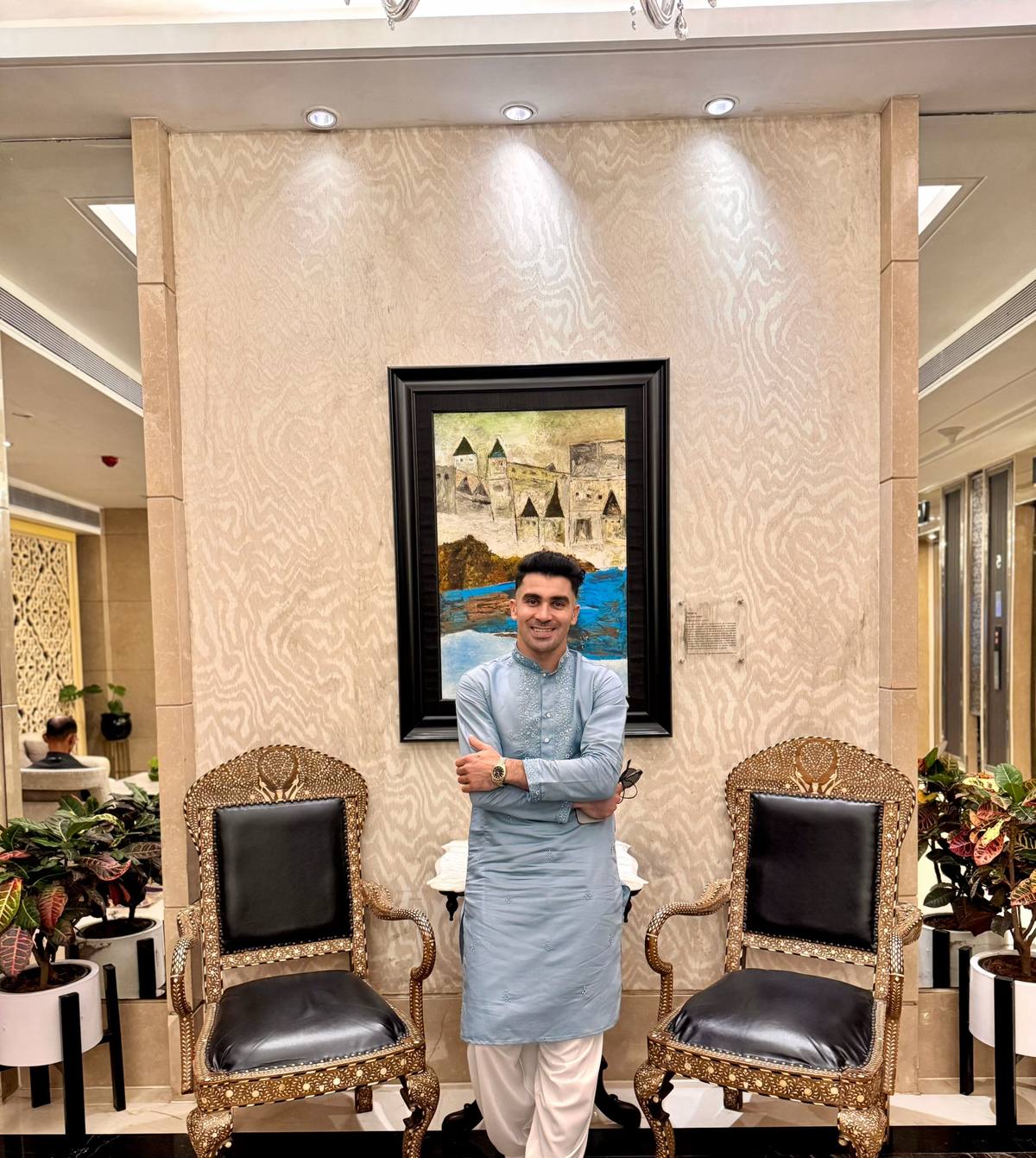 A post by @rahmanullahgurbaz31 on TikTok caption: Eid Mubarak to everyone around the globe 🌎 🫂🥰