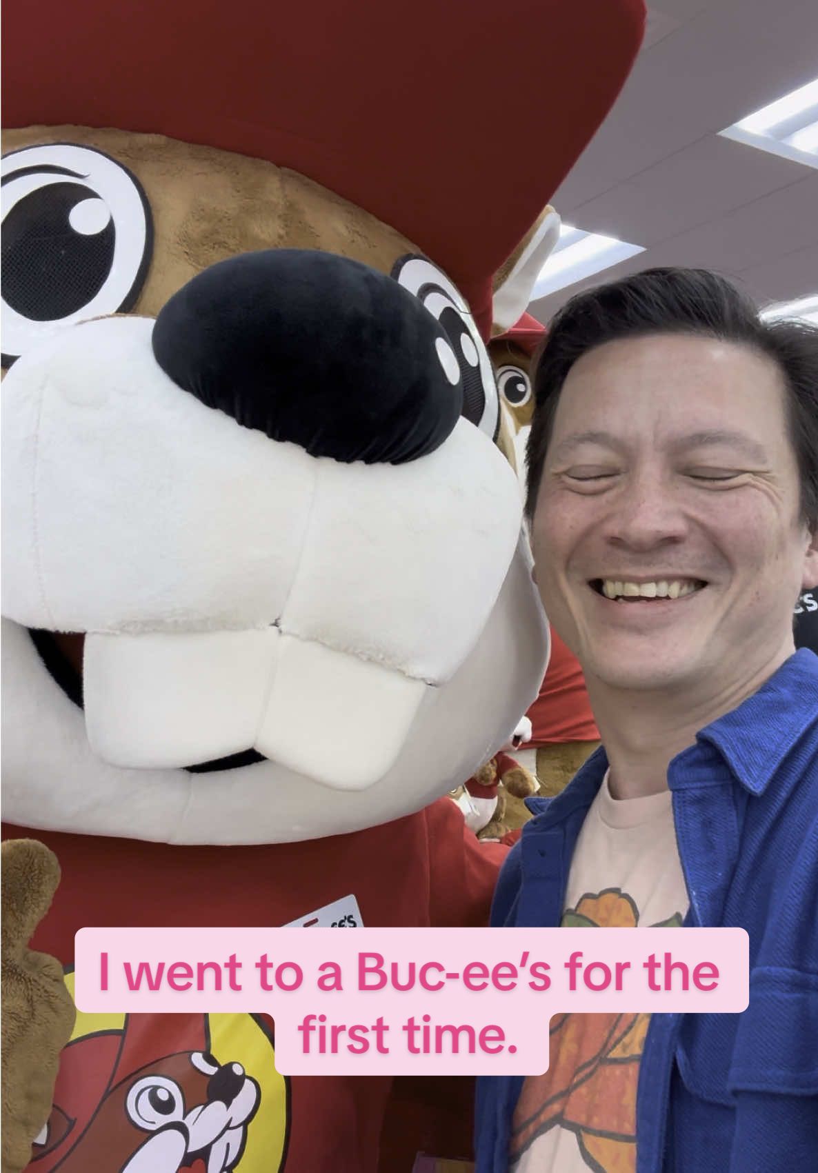 A post by @j.kenji.lopezalt on TikTok caption: I went to a Buc-ee’s for the first time at the insistence of legendary musician Edgar Meyer on our way to Big Ears. 