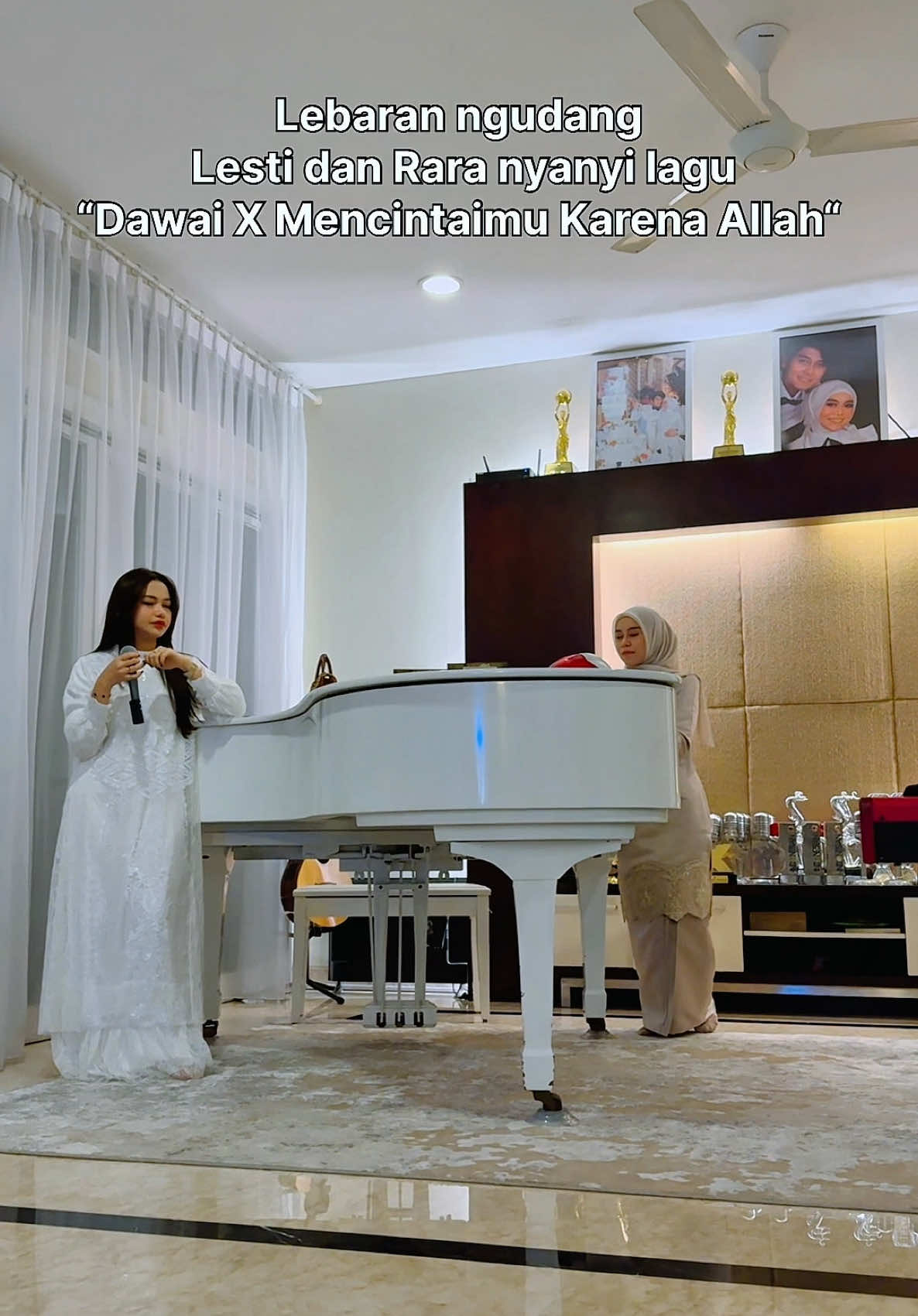 A post by @mrizkybillar on TikTok caption: Kabarnya tuan Rumah mau ngundang x Rizky Billar juga, cuma kemahalan makanya cancel last minute. 🙏🏼 . @Lesti Kejora @LADY RARA #Dawai #MencintaimuKarnaAllah
