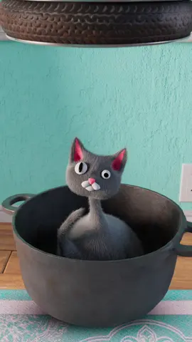 A post by @noodle_and_bun on TikTok caption: Please do not the cat