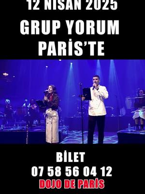 A post by @grupyorumofficial on TikTok caption: 12 NİSAN’DA PARİS’DEYİZ 📣📣📣 #türkülersusmazhalaylarsürer #grupyorum #grupyorumhalktırsusturulamaz #paris #pariskonser #konserparis #cemo 