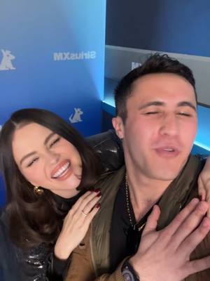 A post by @chris on TikTok caption: IT FINALLY HAPPENED!! @Selena Gomez interview out NEEOWWW @siriusxm 