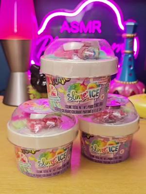 A post by @asmrplayroom on TikTok caption: SoSlime Slime Ice  #soslime #icee #slime #snowcone 