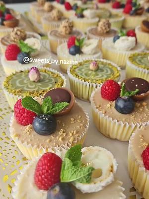 A post by @sweets_by_naziha on TikTok caption: #cheese #cheesecakelove #viral_video #fyyp #😍😋👌👍💯 #
