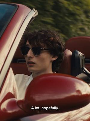 A post by @finnwolfhardofficial on TikTok caption: Puka is definitely back. A clip from HELL OF A SUMMER featuring me and co-director Billy Bryk. In theaters April 4! #hellofasummer 