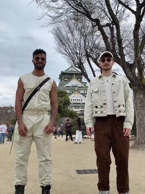 A post by @dogsbylogan on TikTok caption: Outfits in Osaka 🥹 miss u Japan #japan #osaka #dogsbylogan @Gabe  