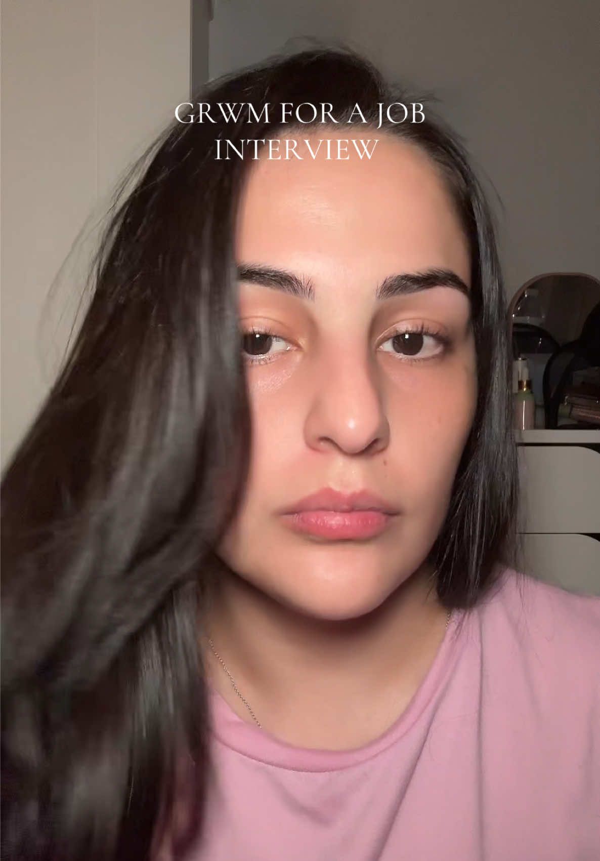 A post by @crystalverdayesmua on TikTok caption: GRWM for a job interview. 👩🏻‍💻 I got the job!! 🩷 Products used:  @loréal paris usa Infallible Pro-Glow Foundation.  @Maybelline NY Instant Age Rewind Instant Eraser Multi-Use Concealer. @ONE SIZE BEAUTY Ultimate Blurring Setting Powder. @Benefit Cosmetics Hoola Bronzer. @NYX Professional Makeup Buttermelt Blush. @Benefit Cosmetics BADgal Bounce Volumizing Mascara. @SACHEU Beauty US "MUAH-ve" Lip Liner Stay-N. @ColourPop Cosmetics "BFF" Lippie pencil and "Parker" Lippie Stix.  #grwm #benefitcosmetics #onesize #onesizebeauty #loreal #lorealparis #maybelline #nyxcosmetics #sacheubeauty #colourpopcosmetics 