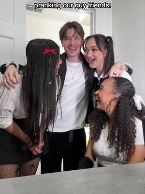 A post by @xoteam on TikTok caption: which guy had the best reaction? 😏