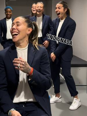 A post by @atleticodemadrid on TikTok caption: Hola,@lolagallardo93 💬​ #Trend #LolaGallardo #Challenge #Reto #AtletiFemenino #Humor #Fun