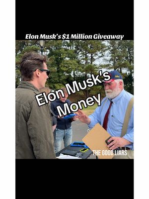 A post by @thegoodliars on TikTok caption: Sounds like “illegal” #fyp #wisconsin #nc #vote #elon #funny