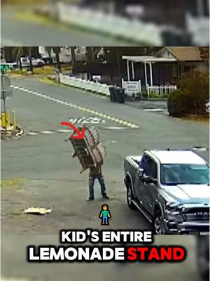 A post by @unique.planet on TikTok caption: He Stole A Kids Entire Lemonade Stand 🍋🥤 #lemonade #fyp #fy #usa 