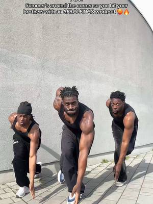 A post by @isaacmik on TikTok caption: They felt it at the end 😂 Join me at afroleticsfit.com | @afroletics 