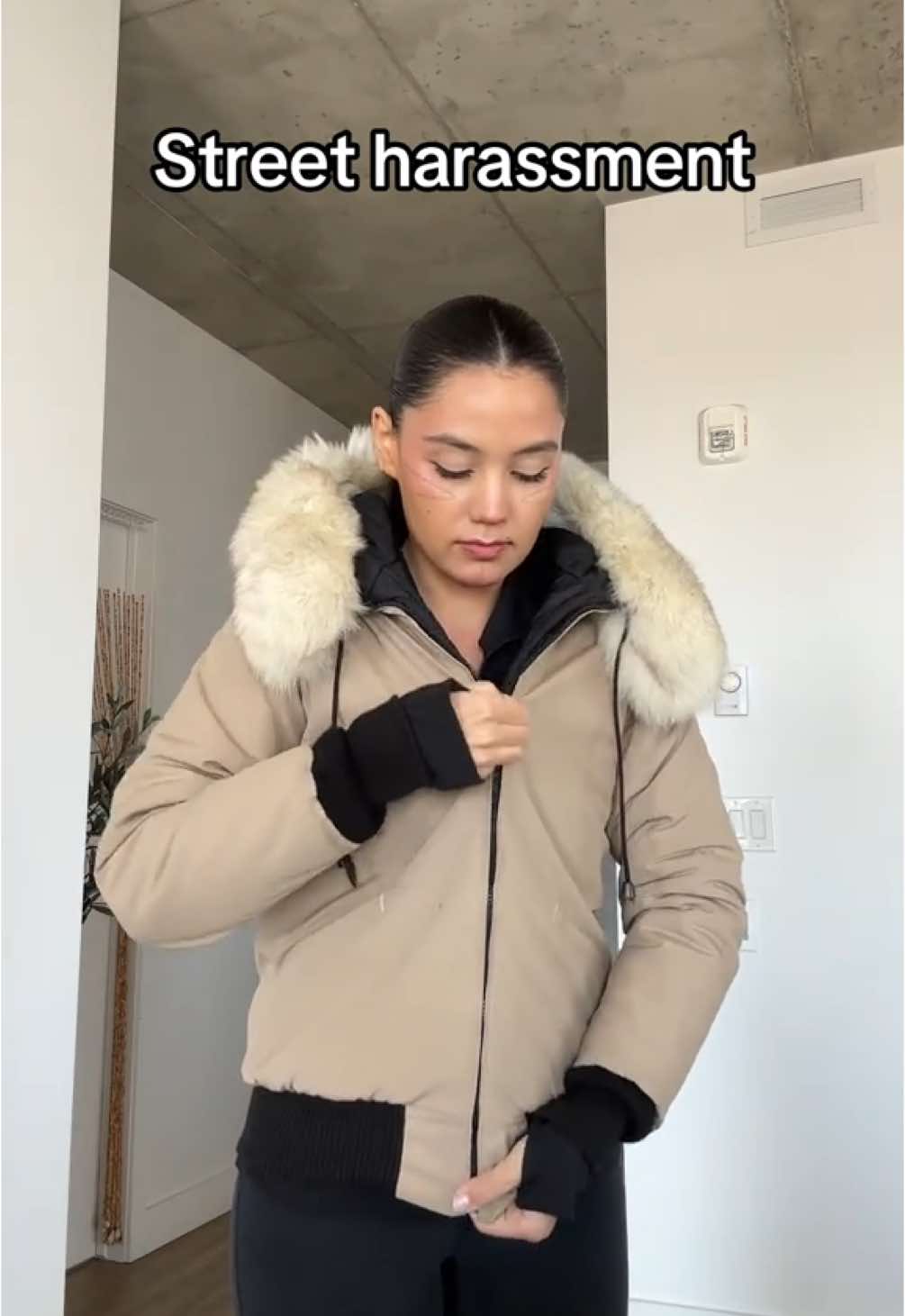 A post by @shinanova on TikTok caption: Everyone should be able to walk freely without worrying about what could happen because street harassment is never our fault. To make public spaces safe again for everyone take the @L’Oréal Paris x @Right To Be training to stand up against street harassment  🙌🏼 #streetharassment #mmiwg2s+ #lorealparispartner #StandUp #NeverYourFault #WorthIt