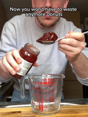 A post by @vlogcast on TikTok caption: Now you know #jam #donuts #fyp 