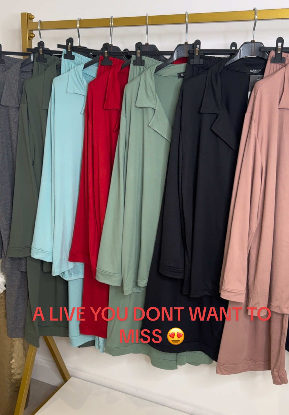 A post by @glamdollfashion on TikTok caption: Did Someone Say 𝐆𝐋𝐀𝐌𝐃𝐎𝐋𝐋 Pyjamas 😍 Launching on Tonight’s Live 😘 You don’t want to miss it …. #FYP #tiktokmadem#tiktokmademebuyitshion #plussizefashion #pyjamas 