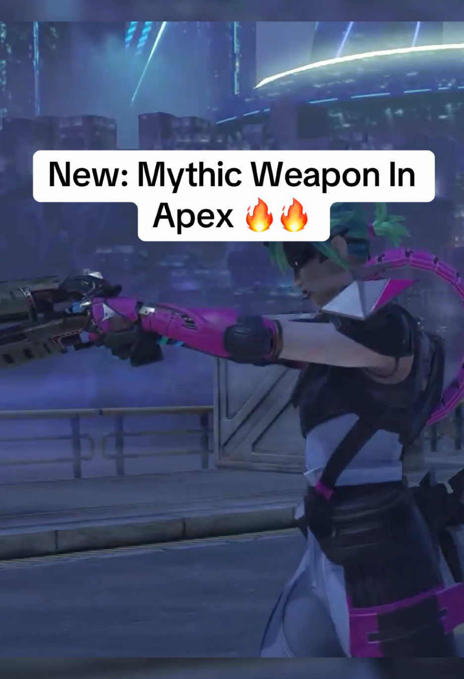 A post by @ketchupnewsapex on TikTok caption: New Mythic Weapon In Apex Legends #apexlegends 