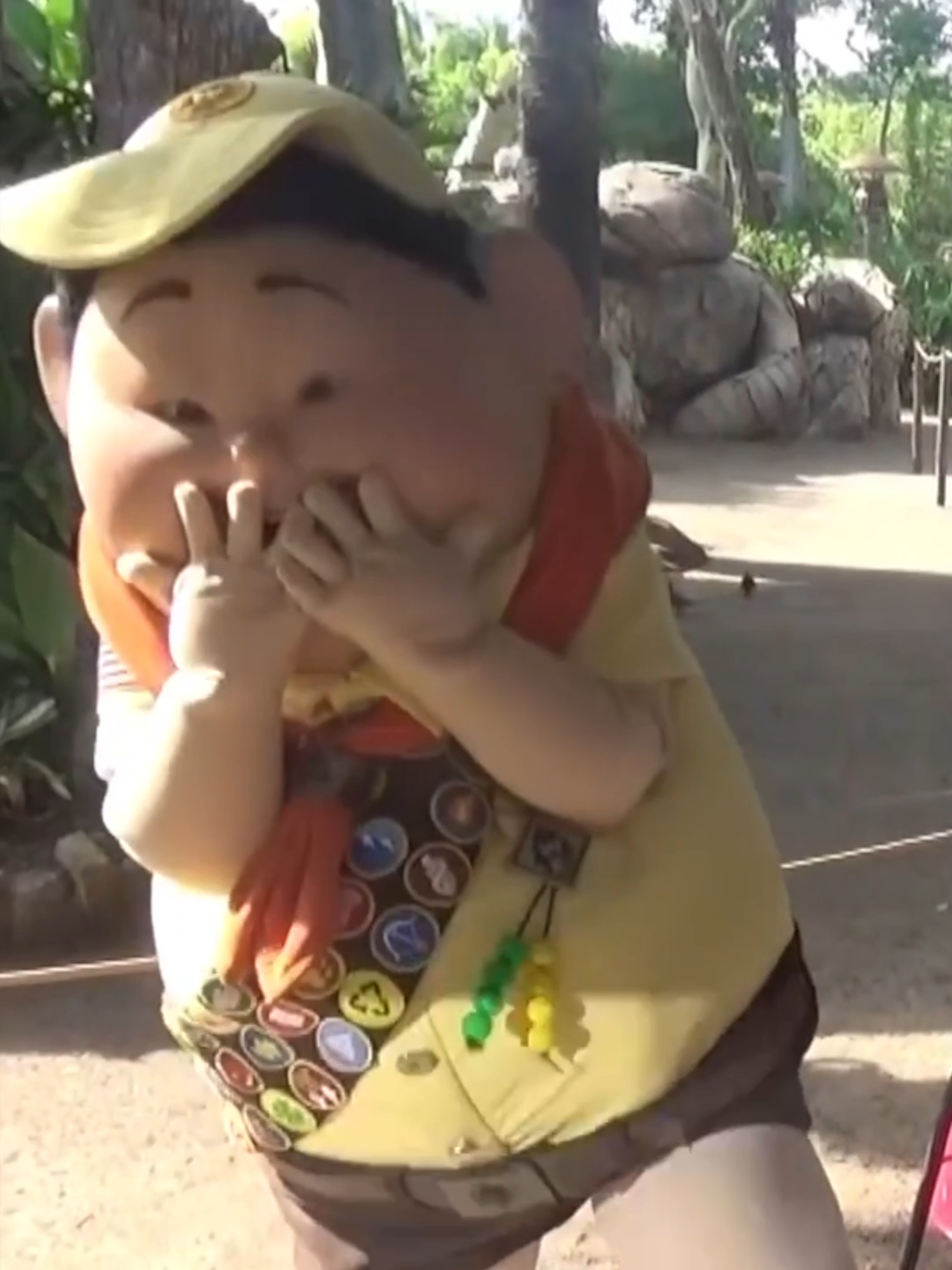 A post by @brianhullsvoice on TikTok caption: Russell Is AMAZED When He Hears Dug! #impressions #voiceimpressions #disney #disneyland #disneyworld