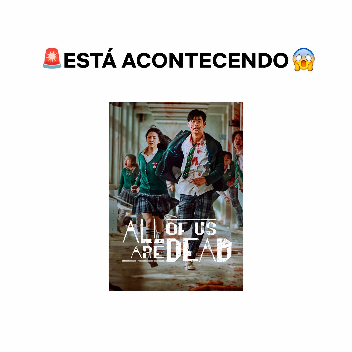 A post by @netflixbrasil on TikTok caption: 🤚 FÃS DE ALL OF US ARE DEAD, CHEGOU A HORA................... 🤚 de acordar. #allofusaredead #netflixbrasil #tiktokmefezassistir #netflix #1deabril #primeirodeabril #diadamentira 