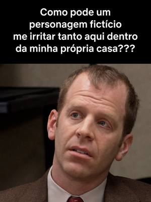 A post by @netflixbrasil on TikTok caption: Como pode o Toby me irritar lá de Scranton aqui na minha própria casa? #series #seriesnetflix #theoffice #michaelscott #personagens #toby #tobyflenderson #tiktokmefezassistir #netflix #NetflixBrasil
