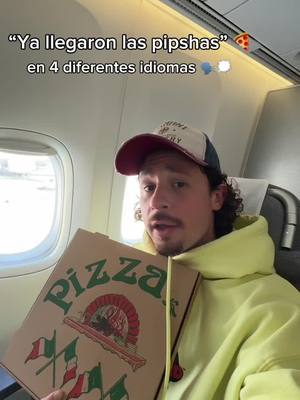 A post by @luisitocomunica on TikTok caption: Las pipshassssh en diferentes idiomas 🍕🌏🗣️🗯️