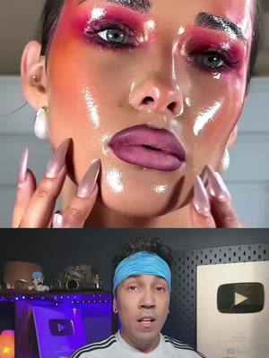 A post by @hudsouza on TikTok caption: She wears makeup every day, and THIS HAPPENED! #curious #incredible #interestingfacts #fypusa