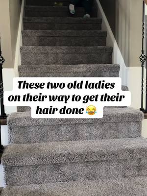 A post by @tuckertribe1 on TikTok caption: Going to the “hair done” 🤣 -Eva #fyp #explorepage #explore #viral #viralvideo 
