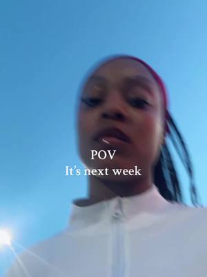 A post by @pixiethebrat731 on TikTok caption: When next week came too quick😔