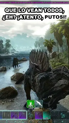A post by @lavelociblue on TikTok caption: Habilidades que NO CONOCÍAS PADDLETAIL SPINO Ark Survival Ascended #gamingentiktok🎮  #arkascended #lavelociblue #paddletailspino 