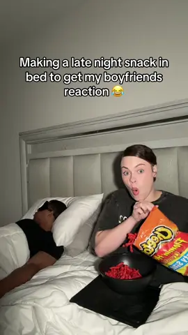 A post by @thereal.ceyana on TikTok caption: Why did he wake up wanting some? 😂