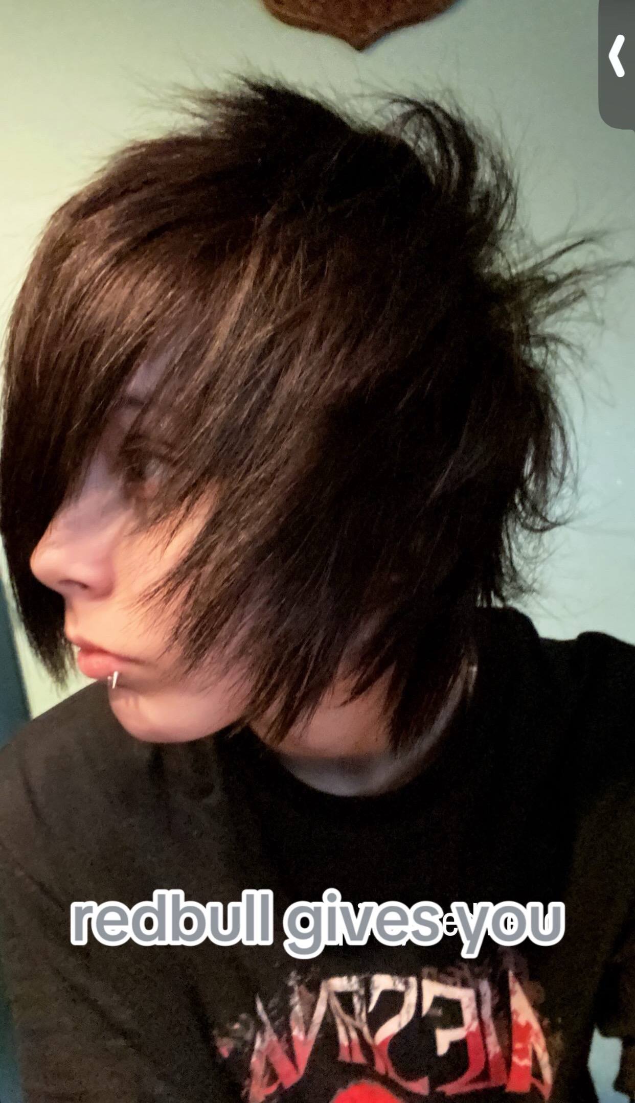 A post by @2scared2fall on TikTok caption: follow me on insta 2scared2fall ••• #emo #myspace #foryoupage #fyp #viral #early2000s #emohaircut #foryoupageofficiall #emoboy #foryou #emohair #myspaceboy #menwithlonghair 