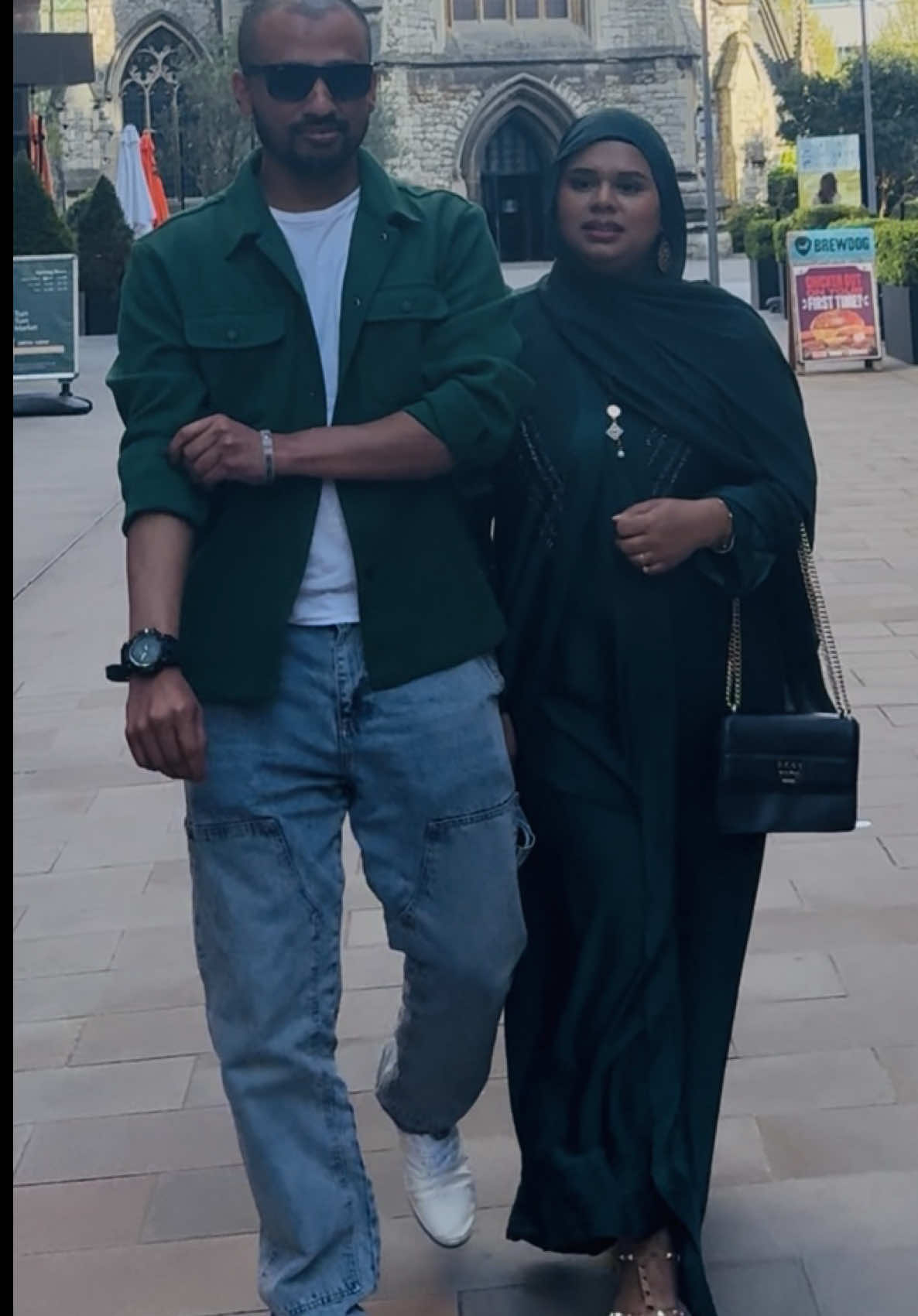 A post by @shaj_1517 on TikTok caption: You meet true love only when you begin to value your partner's happiness more than yours🥰@Latifah Hussain #team3sr #asr_family #muslimcouple 