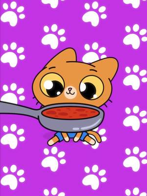 A post by @simbachka on TikTok caption: Мммм суп 🥣 #симба #симбочка #симбочкапимпочка