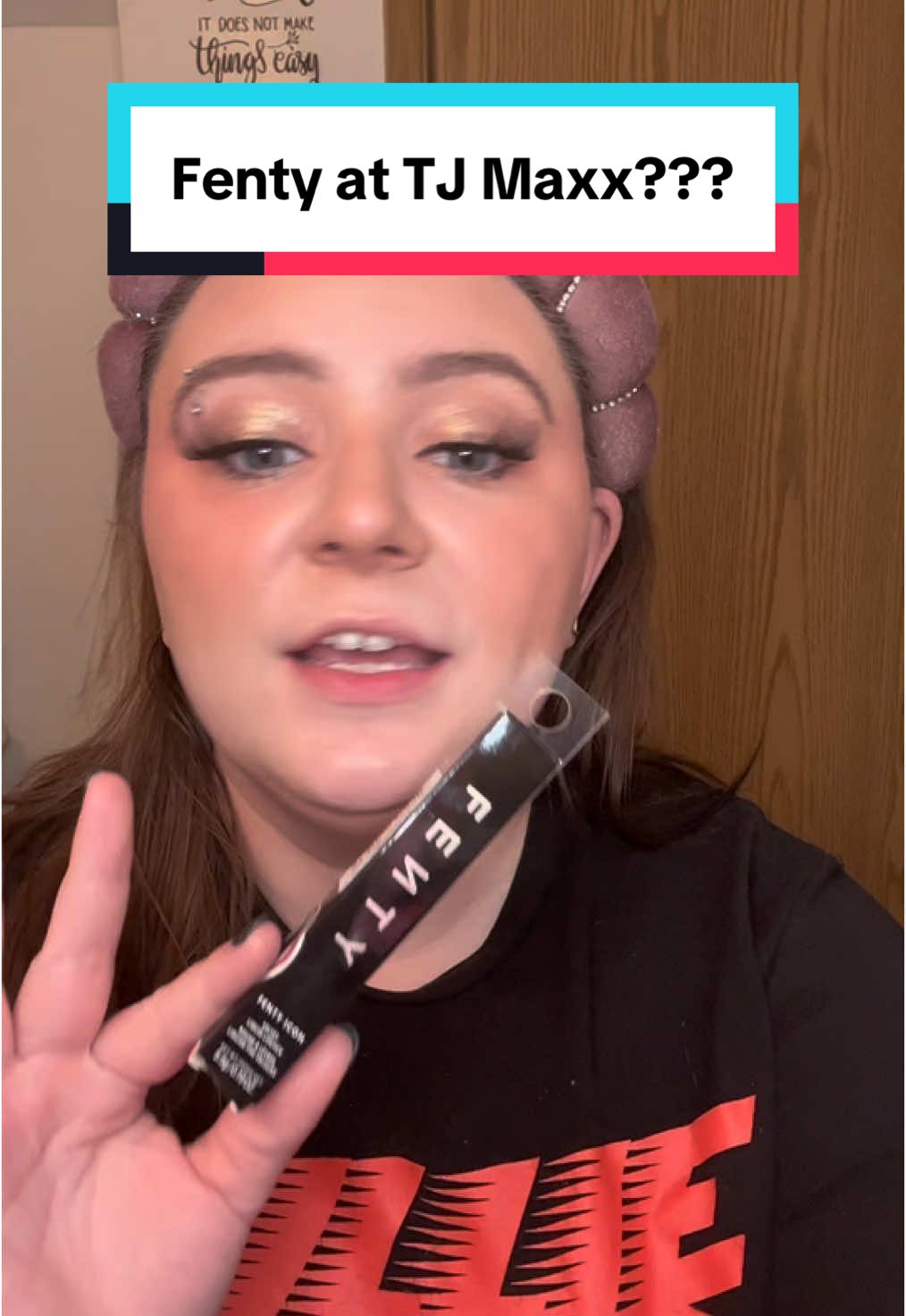 A post by @captainmarvelbeauty on TikTok caption: Yall need to RUN to your local @TJ Maxx because they’ve got some good stuff, including @Fenty Beauty ❤️ #captainmarvelbeauty #beauty #makeup #beautytips #beautybloggers #beautyaddict #makeuplover #MakeUpArtist #makeupaddict #makeuptutorial #beautyblog #beautyobsessed #beautyproducts #makeupideas #makeupoftheday #makeupaddict #makeuplover #tjmaxx #tjmaxxfinds #tjmaxxbeautyfinds #fenty #fentybeauty 