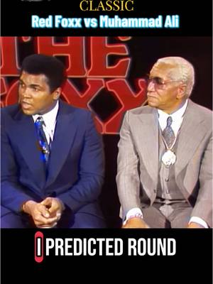A post by @tasty_bite818 on TikTok caption: Face the FOXX Tv show Muhammad Ali VS Red Foxx #comedyvideo #muhhamadali #redfoxxcomedy #classic #funnyvideos #viral #fypシ #comedyland909 #standup #fredsanford #