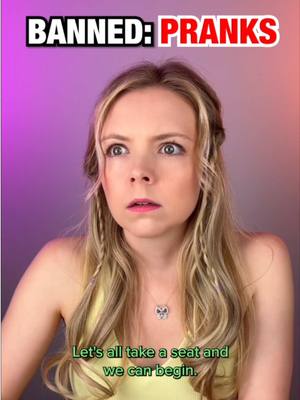 A post by @thejessicakaylee on TikTok caption: #MaestriDelPov if April Fools Day pranks were banned… Part 3 