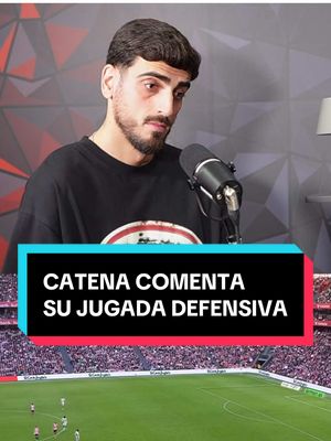 A post by @caosasuna on TikTok caption: Catena comenta su jugada defensiva en el Athletic-Osasuna #laligahighlights #laliga #athleticosasuna #futbol 