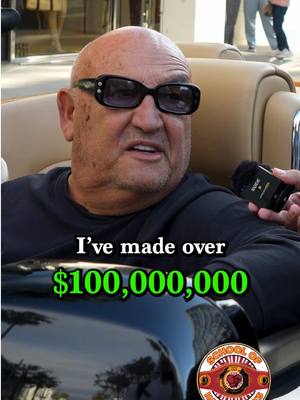 A post by @theschoolofhardknocks on TikTok caption: He made $100 MILLION off of a crazy business 🤯 I interviewed a nine figure entrepreneur in Beverly Hills and I asked him how he scaled his company to over nine figures in sales. I also asked him the best financial advice he received throughout his career. I asked him whether he thinks product or distribution is more important in business and how he got his products into over 90 countries globally! Lastly, I asked him if he believes in God and the importance of faith for him. #wealth #financialfreedom #entrepreneur #motivation 