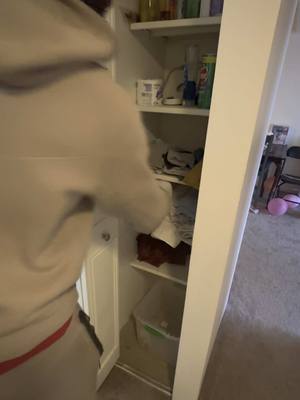 A post by @eerbodyhateschris1 on TikTok caption: Raining outside today decided to clean my room 🌧️🪟 