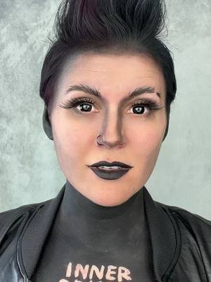 A post by @aylajalyn on TikTok caption: I am more vulnerable than I thought, but much stronger than I ever imagined. 🖤 #innerdemon #selfacceptance 