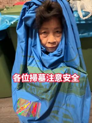 A post by @user8462g on TikTok caption: 祝各位掃墓平安 #哩賀阿嬤