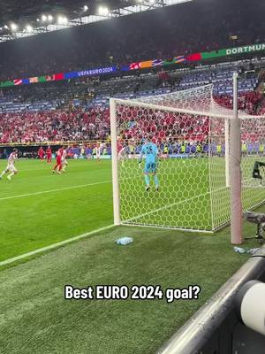 A post by @euro2024 on TikTok caption: This Mert Müldür goal 😱 #EURO2024 #MertMüldür #Türkiye 