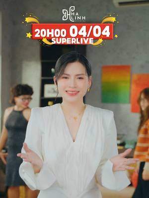 A post by @halinhofficial on TikTok caption: SUPERLIVE 20H 4/4: Tháng Tự Hào - Chào Đại Lễ!  #halinhofficial #vohalinh #superlive #xuhuong #halinhlivestream #livestream 